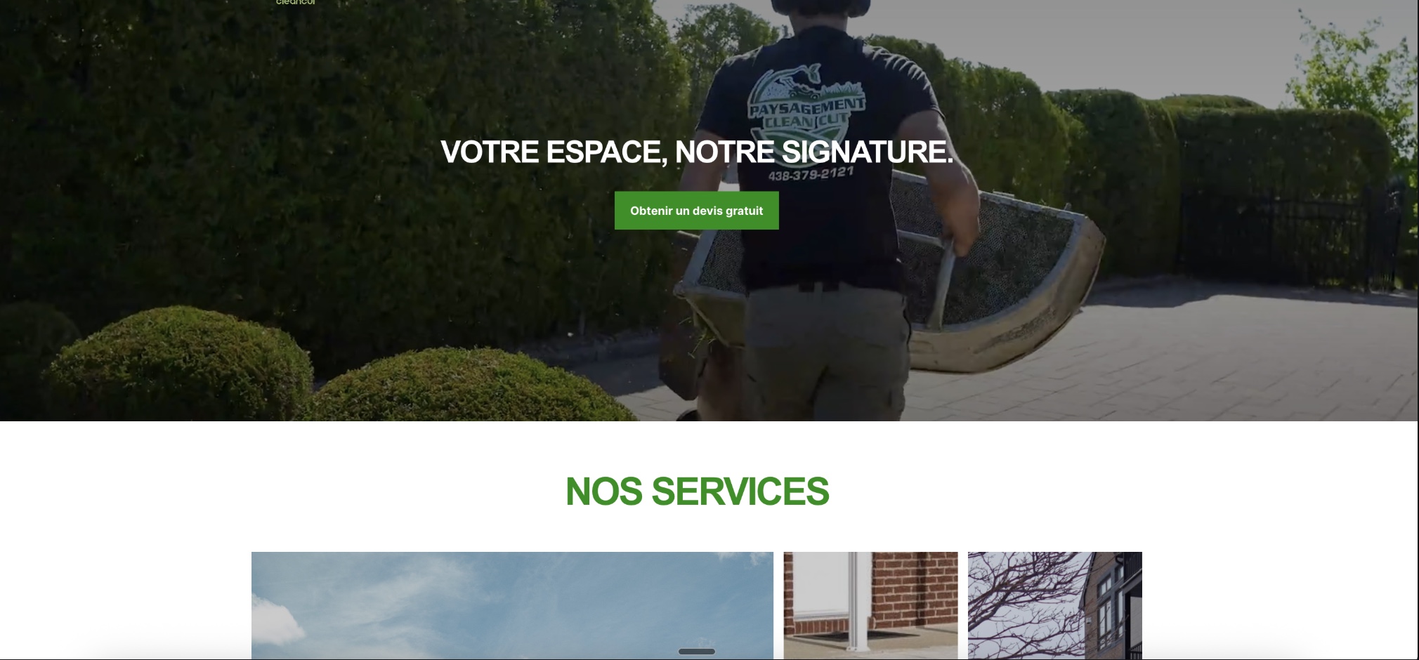 Clean Cut Paysagement